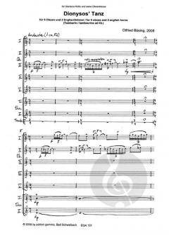 Dionysos' Tanz von Otfried Büsing 