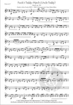 Fucik's Teddy-March von Julius Fučik 
