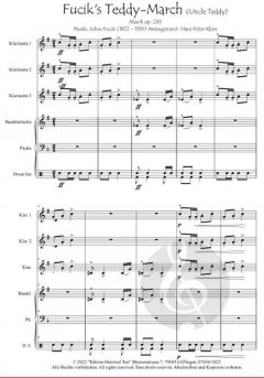 Fucik's Teddy-March von Julius Fučik 