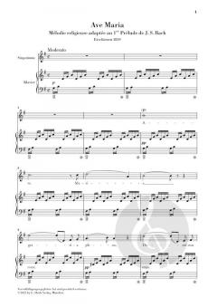 Ave Maria von Johann Sebastian Bach 