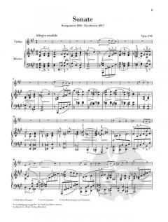 Sonate A-dur op. 100 von Johannes Brahms 