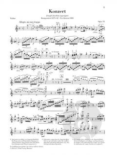 Violinkonzert a-moll op. 53 von Antonín Dvořák im Alle Noten Shop kaufen