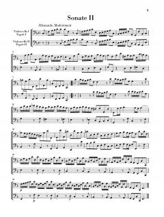 6 Sonaten op. 14 von Joseph Bodin de Boismortier 