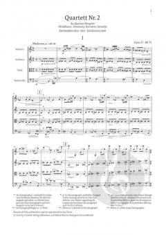 Streichquartett Nr. 2 op. 17 von Béla Bartók im Alle Noten Shop kaufen