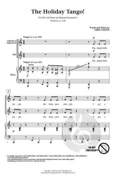 The Holiday Tango! von Greg Gilpin 