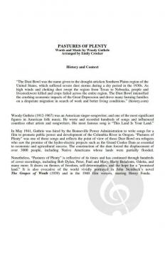 Pastures of Plenty von Woody Guthrie 