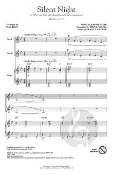 Silent Night von Franz Xaver Gruber 