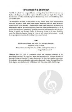 Set Me as a Seal von Margaret Burk 