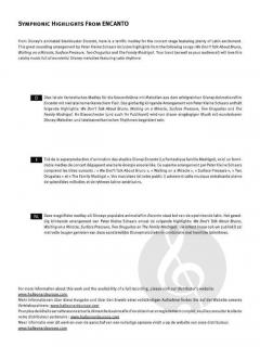 Symphonic Highlights from "Encanto" von Lin-Manuel Miranda 