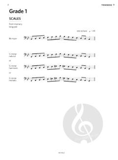 Scales and Arpeggios for Trombone, Grades 1-5 