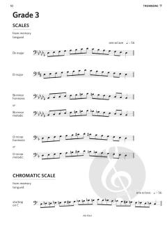 Scales and Arpeggios for Trombone, Grades 1-5 