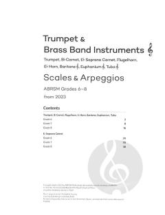 Scales and Arpeggios for Trumpet, Grades 6-8 im Alle Noten Shop kaufen