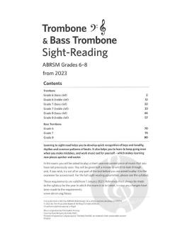 Sight-Reading for Trombone, Grades 6-8 
