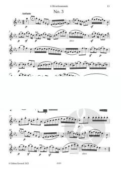 6 Divertissements von Johannes Georg Wunderlich 