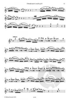 Konzert e-moll op. 63 von Georg Abraham Schneider 