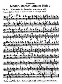 Halters-Lieder-Marsch-Album Heft 2 