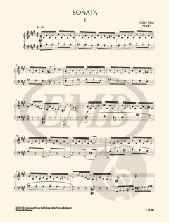 Sonate von Péter E. Wolf 