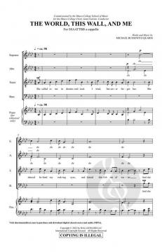 The World, This Wall, and Me von Michael Bussewitz-Quarm 