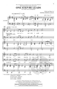 One Step He Leads von Pepper Choplin 