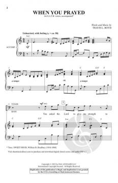 When You Prayed von Travis Boyd 