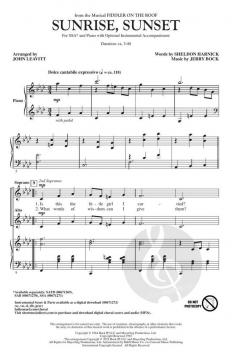 Sunrise, Sunset von Jerry Bock 