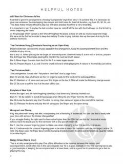 Christmas Songs for Solo Classical Guitar 