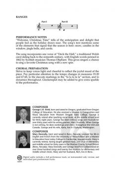 Welcome, Christmas Time von George L.O. Strid 