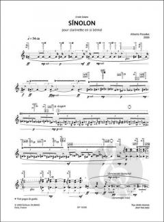 Sínolon von Alberto Posadas 