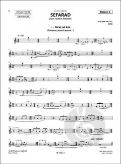 Sefarad von Philippe Hersant 