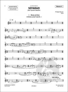 Sefarad von Philippe Hersant 