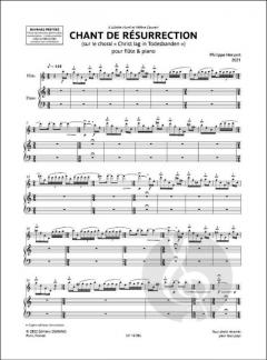 Chant de résurrection von Philippe Hersant 
