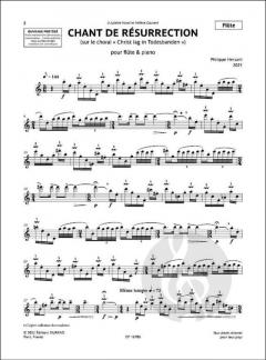 Chant de résurrection von Philippe Hersant 