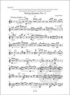 String Quartet No. 2  von Joseph Phibbs 