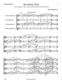 Mending Time  von Martin Bresnick 