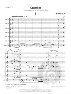 Opposites von Samuel Adler 