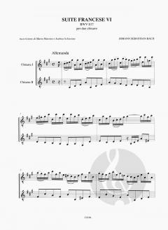 French Suite No. 6 BWV 817  von Johann Sebastian Bach 