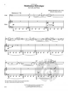 Méditation Hébraïque  von Ernest Bloch 