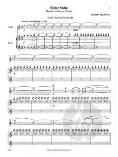 Bitter Suite  von Martin Bresnick 