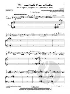 Chinese Folk Dance Suite  von Yi Chen 