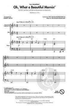 Oh, What a Beautiful Mornin' von Oscar Hammerstein II 