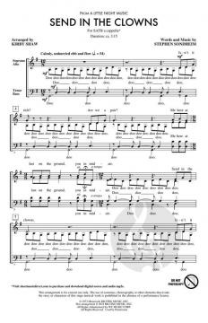 Send in the Clowns von Stephen Sondheim 