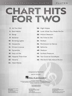 Chart Hits for 2 Flutes 