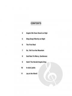 Canadian Brass Christmas Quartets - Trumpet 1 Part von Canadian Brass Quintet 