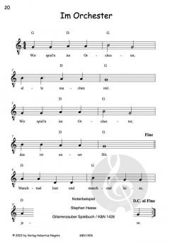 Das Gitarrenzauber-Spielbuch von Stephan Hesse 