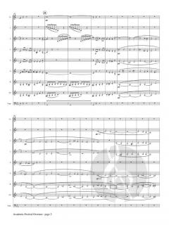 Academic Festival Overture von Johannes Brahms 