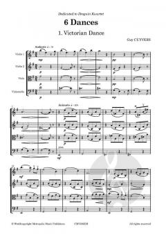 6 Dances von Guy Cuyvers 