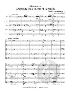 Rhapsody on a Theme of Paganini von Sergei Rachmaninow 