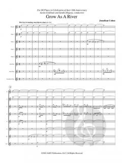 Grow As A River von Jonathan Cohen 