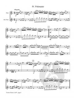 12 Duets K. 487 von Wolfgang Amadeus Mozart 