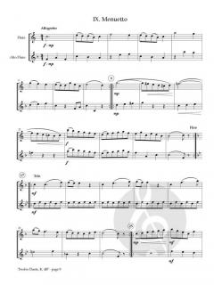 12 Duets K. 487 von Wolfgang Amadeus Mozart 